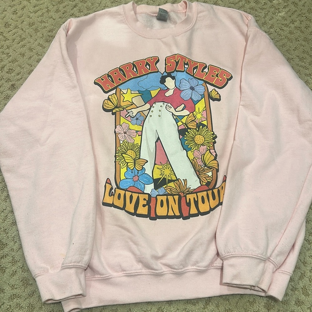 Harry Styles Love On Tour Crew Neck Sweatshirt M